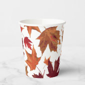 Schöne Herbstdekoration lässt das Party stehen Pappbecher (Links)