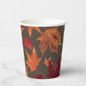 Schöne Herbstdekoration lässt das Party stehen Pappbecher (Links)