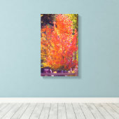 Schöne Herbstfarben 2 Leinwanddruck (Insitu (Holzboden))