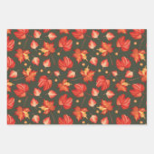 Schöne Herbstfarben Blätter (Vorderseite 3)