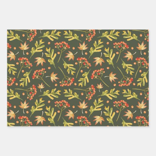 Schöne Herbstfarben Blätter (Vorderseite 2)