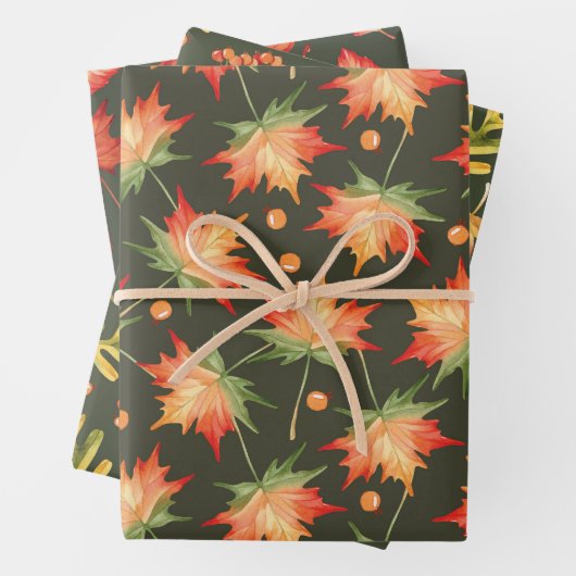 Schöne Herbstfarben Blätter (Beispiel)