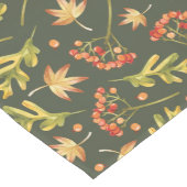 Schöne Herbstfarben Blätter Mittelgroßer Tischläufer (Ecke)