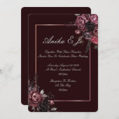 SCHÖNE HERBSTFARBEN FLÜSSIGKEITSANLAGE SAVE THE DATE (Vorne/Hinten)