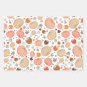 Schöne Herbstfarben Geschenkpapier Set (Vorderseite 2)