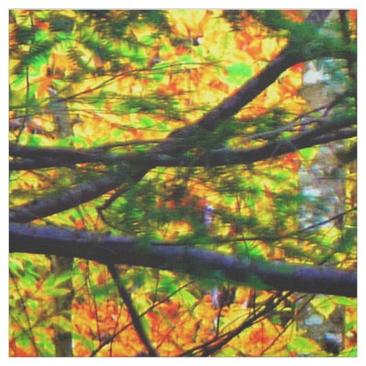 Schöne Herbstfarben im Gewebe Stoff (Muster)