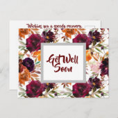 Schöne Herbstfarben werden gut Postkarte (Vorne/Hinten)