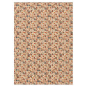 Schöne Herbstkaros Tischdecke (Vorderseite)
