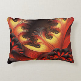 Schöne Herbstkugel gefärbt Newtonbrot Dekokissen