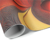 Schöne Herbstkugel gefärbt Newtonbrot Geschenkpapier (Rolleneckpunkt)