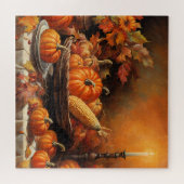 Schöne Herbstkürbisse Puzzle (Horizontal)