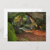 Schöne Herbstlandschaft Postkarte (Vorne/Hinten)