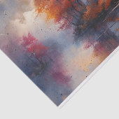 Schöne Herbstlandschaft Seidenpapier (Ausschnitt)