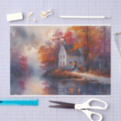 Schöne Herbstlandschaft Seidenpapier (Handwerk)