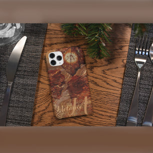 Schöne Herbstlaub Personalisiert Name Case-Mate iPhone 14 Plus Hülle