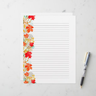 Schöne Herbstlaube im Herbst - Papier für Papier