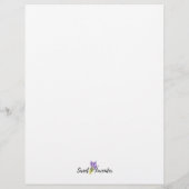 Schöne Herbstlaube im Herbst - Papier für Papier (Rückseite)