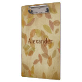 Schöne Herbstlaube Klemmbrett (Links)