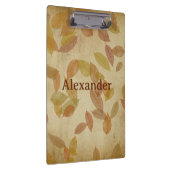 Schöne Herbstlaube Klemmbrett (Rechts)