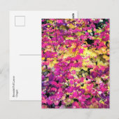 Schöne Herbstlaube Postkarte (Vorne/Hinten)