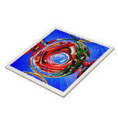 Schöne herbstliche Kunst Fliese (Seite)