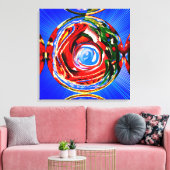 Schöne herbstliche Kunst Leinwanddruck (Insitu (Wohnzimmer))