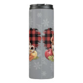Schöne Herbstvibes Perfekter Herbst und Urlaub Thermosbecher (Rückseite)
