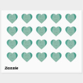 Schöne Herz Sticker (Blatt)