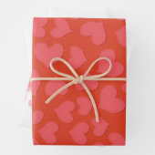 SCHÖNE HERZEN GESCHENKPAPIER SET (Beispiel)