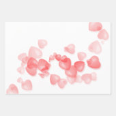 SCHÖNE HERZEN GESCHENKPAPIER SET (Vorderseite 2)