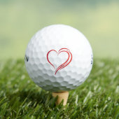 **SCHÖNE HERZEN** GOLFBALLS GOLFBALL (Insitu T-Shirt)