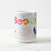 Schöne Herzen Kaffeetasse (Mittel)