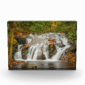 Schöne Herzöge Bach Wasserfall in N. Georgia Fotoblock (Vorderseite)