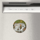 Schöne Herzöge Bach Wasserfall in N. Georgia Magnet (In Situ (Geschirrspüler))