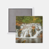 Schöne Herzöge Bach Wasserfall in N. Georgia Magnet (Vorderseite/Rückseite)