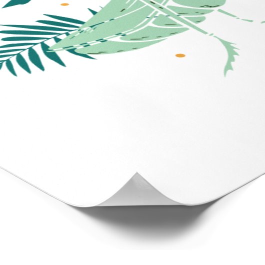 SCHÖNE HEUSCHRECKE POSTER (Ecke)