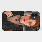 Schöne Hexe Case-Mate iPhone Hülle (Rückseite (Horizontal))