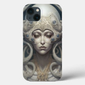 Schöne Hexe Dämon Königin Fantasy Kunst Case-Mate iPhone Hülle (Rückseite)