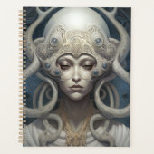 Schöne Hexe Dämon Königin Fantasy Kunst Planer (Vorderseite)