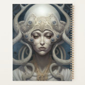 Schöne Hexe Dämon Königin Fantasy Kunst Planer (Rückseite)