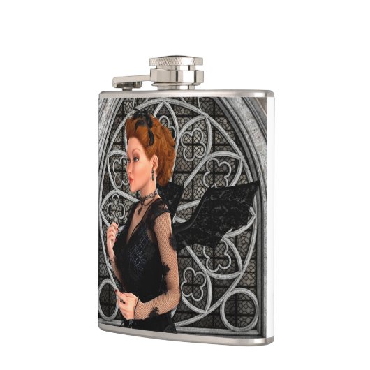 Schöne Hexe Flachmann (Links)