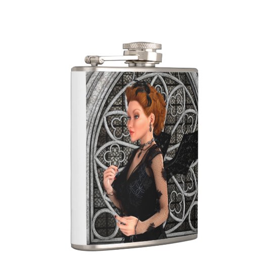 Schöne Hexe Flachmann (Rechts)