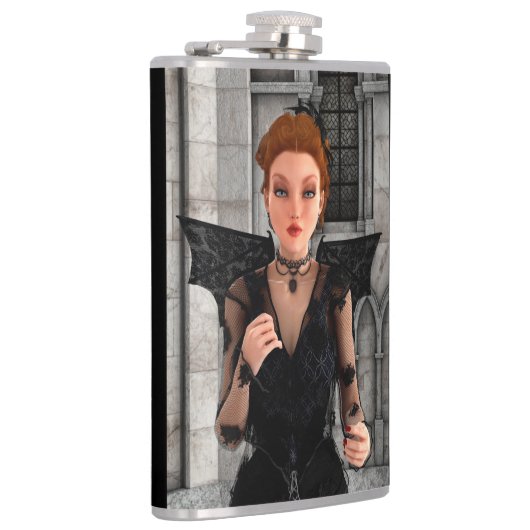 Schöne Hexe Flachmann (Rechts)