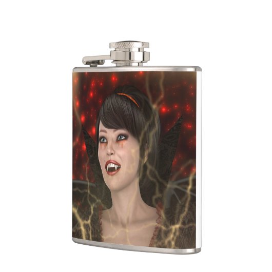 Schöne Hexe Flachmann (Links)