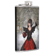 Schöne Hexe Flachmann (Rechts)