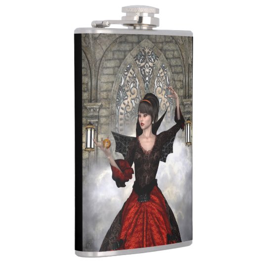 Schöne Hexe Flachmann (Rechts)