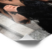 Schöne Hexe Fotodruck (Ecke)