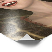 Schöne Hexe Fotodruck (Ecke)
