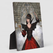 Schöne Hexe Fotoplatte (Seite)
