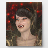 Schöne Hexe Fotoplatte (Vorderseite)